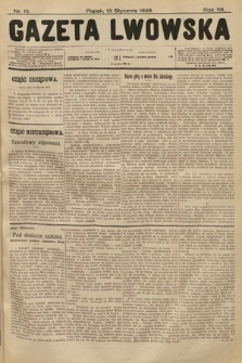 Gazeta Lwowska. 1928, nr 10