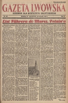 Gazeta Lwowska : dziennik dla Dystryktu Galicyjskiego. 1942, nr 281