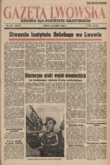 Gazeta Lwowska : dziennik dla Dystryktu Galicyjskiego. 1942, nr 291