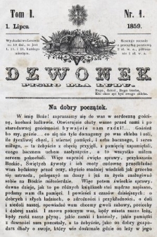 Dzwonek : pismo dla ludu. T. 1, 1859 [całość]