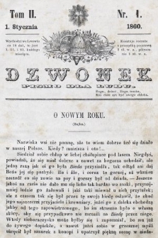 Dzwonek : pismo dla ludu. T. 2, 1860 [całość]