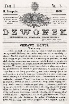 Dzwonek : pismo dla ludu. T. 1, 1859, nr 5