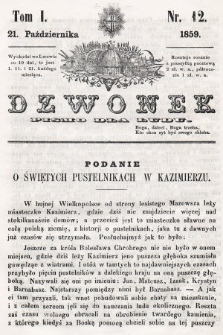 Dzwonek : pismo dla ludu. T. 1, 1859, nr 12