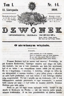 Dzwonek : pismo dla ludu. T. 1, 1859, nr 14