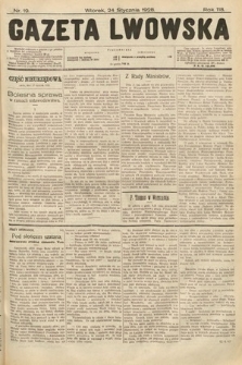 Gazeta Lwowska. 1928, nr 19