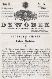 Dzwonek : pismo dla ludu. T. 2, 1860, nr 3