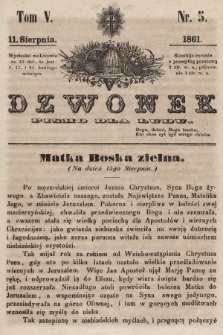 Dzwonek : pismo dla ludu. T. 5, 1861, nr 5