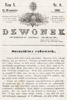 Dzwonek : pismo dla ludu. T. 5, 1861, nr 8