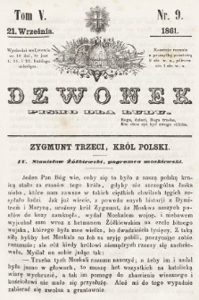 Dzwonek : pismo dla ludu. T. 5, 1861, nr 9