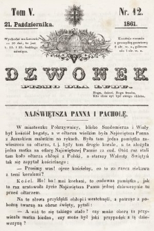 Dzwonek : pismo dla ludu. T. 5, 1861, nr 12