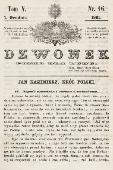 Dzwonek : pismo dla ludu. T. 5, 1861, nr 16