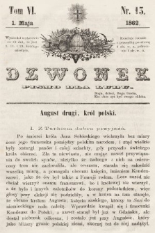 Dzwonek : pismo dla ludu. T. 6, 1862, nr 13