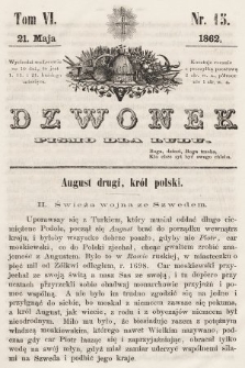 Dzwonek : pismo dla ludu. T. 6, 1862, nr 15