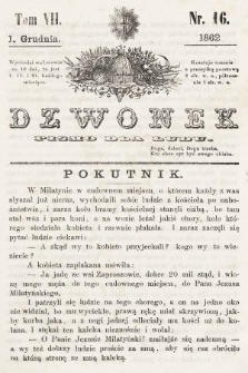 Dzwonek : pismo dla ludu. T. 7, 1862, nr 16