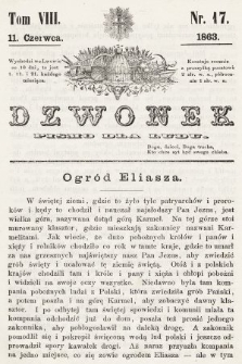 Dzwonek : pismo dla ludu. T. 8, 1863, nr 17