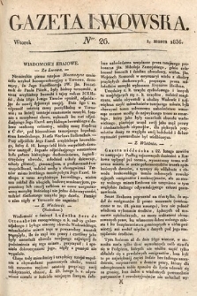 Gazeta Lwowska. 1836, nr 26