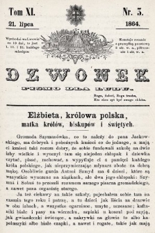 Dzwonek : pismo dla ludu. T. 11, 1864, nr 3