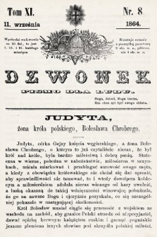 Dzwonek : pismo dla ludu. T. 11, 1864, nr 8