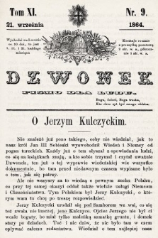 Dzwonek : pismo dla ludu. T. 11, 1864, nr 9