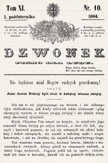 Dzwonek : pismo dla ludu. T. 11, 1864, nr 10