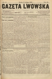 Gazeta Lwowska. 1928, nr 37
