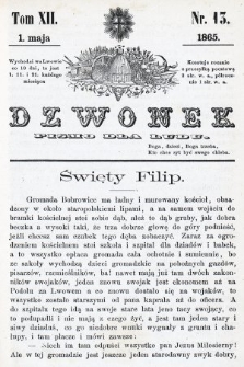 Dzwonek : pismo dla ludu. T. 12, 1865, nr 13