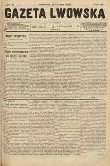 Gazeta Lwowska. 1928, nr 41
