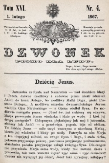 Dzwonek : pismo dla ludu. T. 16, 1867, nr 4