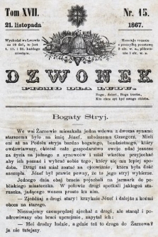 Dzwonek : pismo dla ludu. T. 17, 1867, nr 15