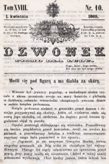 Dzwonek : pismo dla ludu. T. 18, 1868, nr 10
