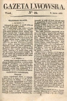 Gazeta Lwowska. 1836, nr 29