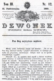 Dzwonek : pismo dla ludu. T. 3, 1860, nr 12