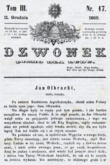 Dzwonek : pismo dla ludu. T. 3, 1860, nr 17