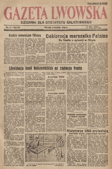 Gazeta Lwowska : dziennik dla Dystryktu Galicyjskiego. 1943, nr 3