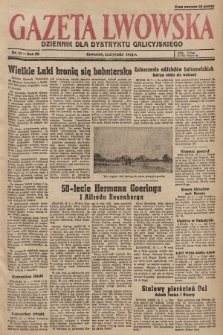 Gazeta Lwowska : dziennik dla Dystryktu Galicyjskiego. 1943, nr 11