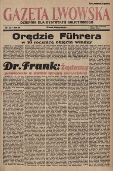 Gazeta Lwowska : dziennik dla Dystryktu Galicyjskiego. 1943, nr 27