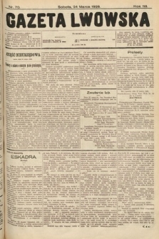 Gazeta Lwowska. 1928, nr 70