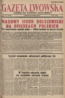 Gazeta Lwowska : dziennik dla Dystryktu Galicyjskiego. 1943, nr 89