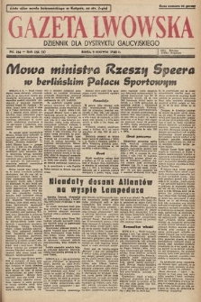 Gazeta Lwowska : dziennik dla Dystryktu Galicyjskiego. 1943, nr 134