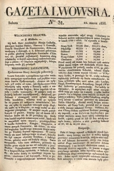 Gazeta Lwowska. 1836, nr 31