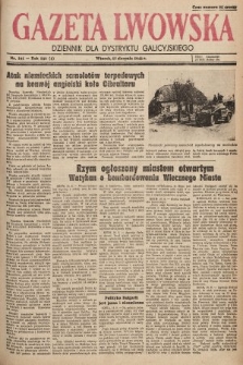 Gazeta Lwowska : dziennik dla Dystryktu Galicyjskiego. 1943, nr 191