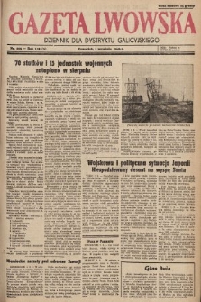 Gazeta Lwowska : dziennik dla Dystryktu Galicyjskiego. 1943, nr 205