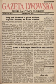 Gazeta Lwowska : dziennik dla Dystryktu Galicyjskiego. 1943, nr 260