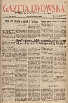 Gazeta Lwowska : dziennik dla Dystryktu Galicyjskiego. 1943, nr 271