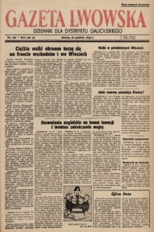 Gazeta Lwowska : dziennik dla Dystryktu Galicyjskiego. 1943, nr 297