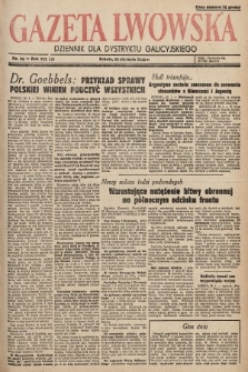 Gazeta Lwowska : dziennik dla Dystryktu Galicyjskiego. 1944, nr 24