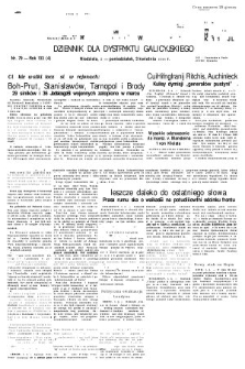 Gazeta Lwowska : dziennik dla Dystryktu Galicyjskiego. 1944, nr 79