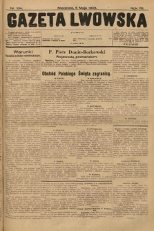 Gazeta Lwowska. 1928, nr 104