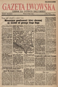 Gazeta Lwowska : dziennik dla Dystryktu Galicyjskiego. 1944, nr 167