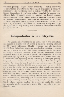 Pszczelarz : organ Towarzystwa Pszczelniczego w Krakowie. 1920, nr 5